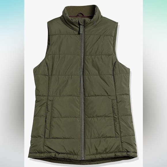 NWT Amazon Essentials Women's Mid-Weight Puffer Vest  small - Picture 1 of 6